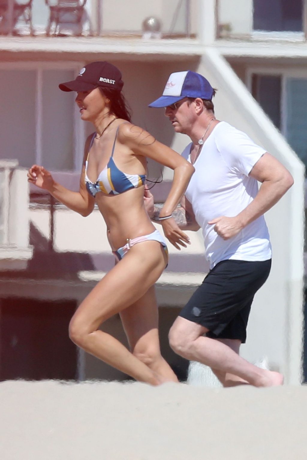 Dylan McDermott Enjoys A Beach Day With Soo Yeon Lee In Los Angeles (33 Photos)