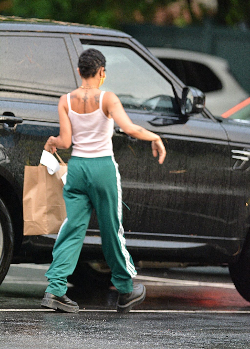 Zoe Kravitz Picks Up Take Out Food in New York (9 Photos)