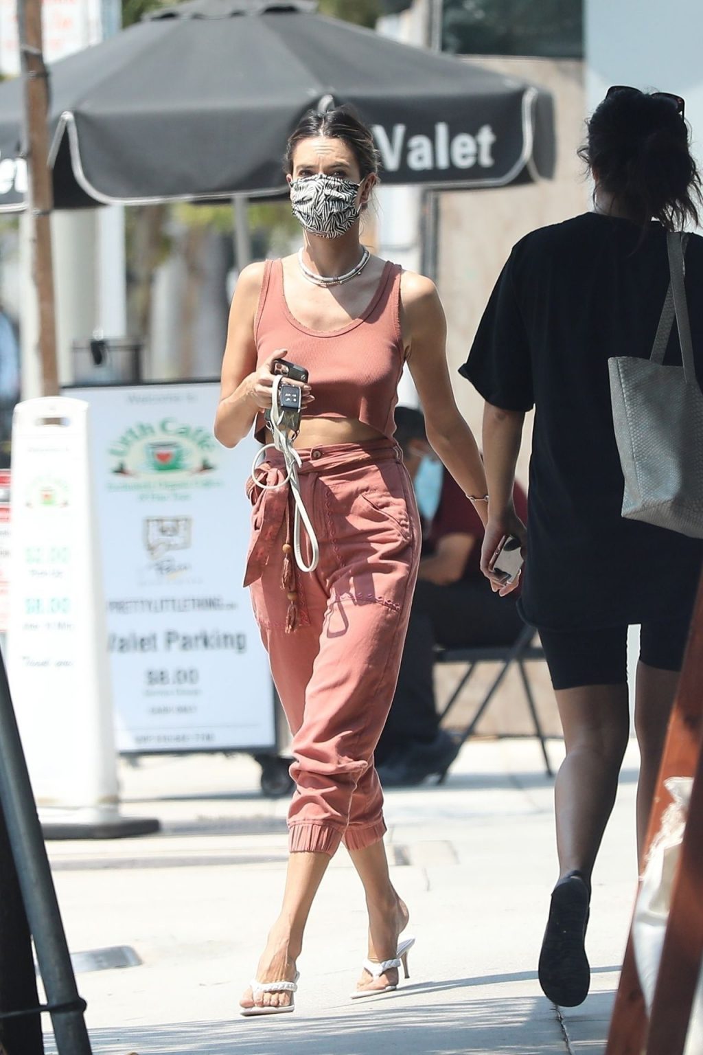 Alessandra Ambrosio Goes Braless while Getting Boba (27 Photos)