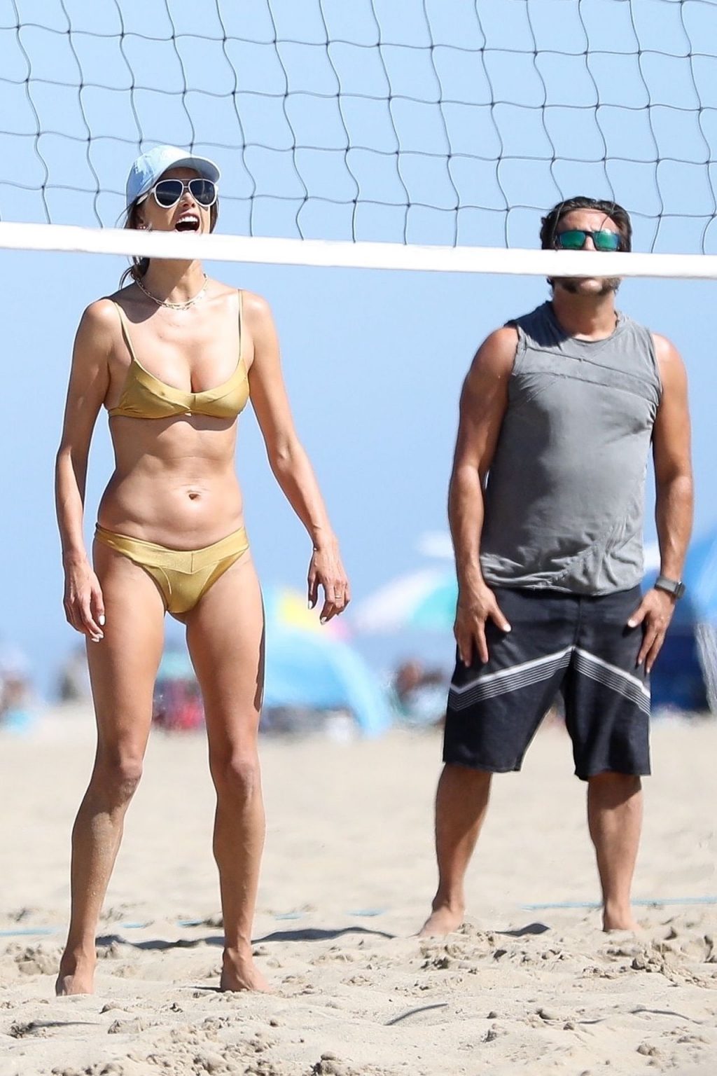 Sexy Alessandra Ambrosio Plays Volleyball with Friends (102 New Photos)