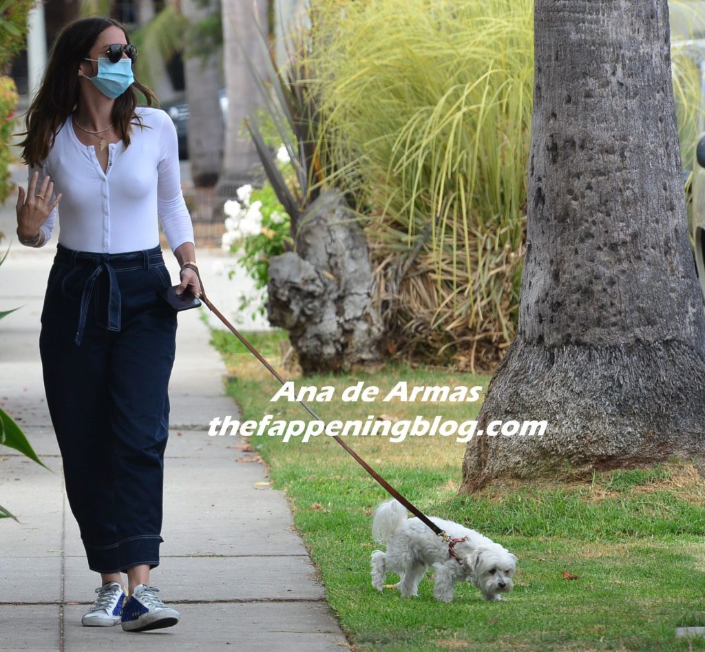 Ana de Armas Arrives at Ben Afffleck’s House (57 Photos)