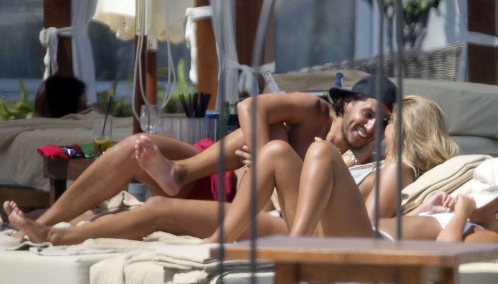 Arabella Chi Packs on the PDA with a Boyfriend on Holiday in Ibiza (44 Photos)