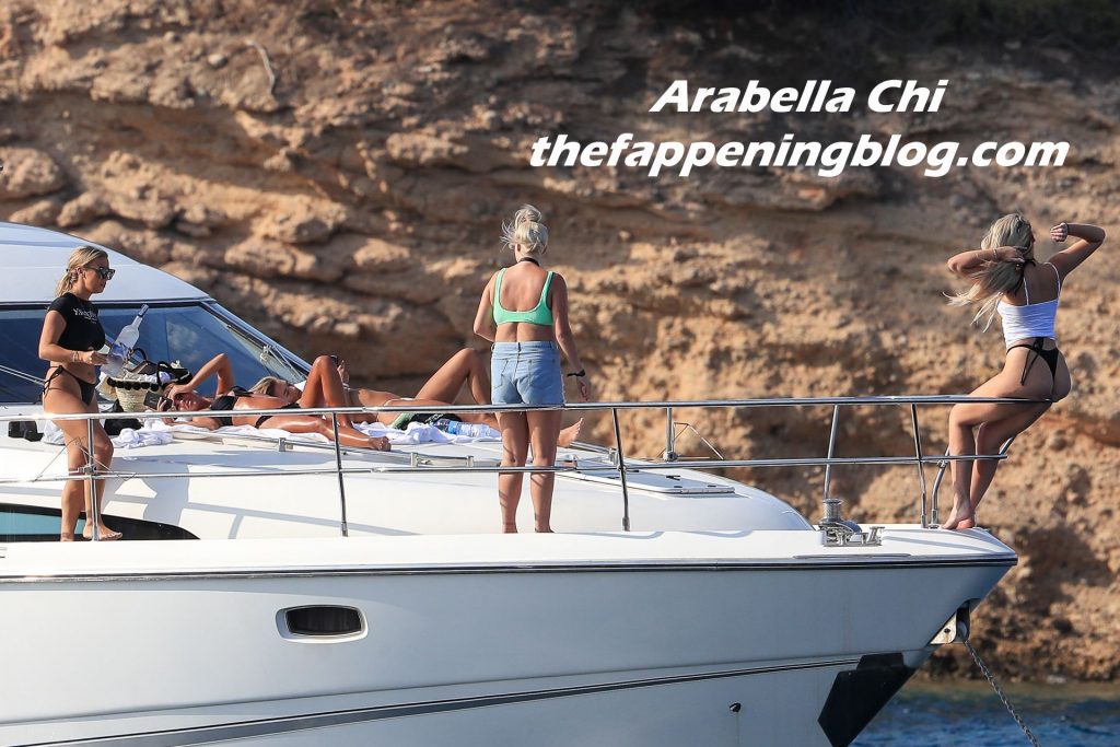 Arabella Chi Shows Off Her Butt on a Boat (26 Photos)