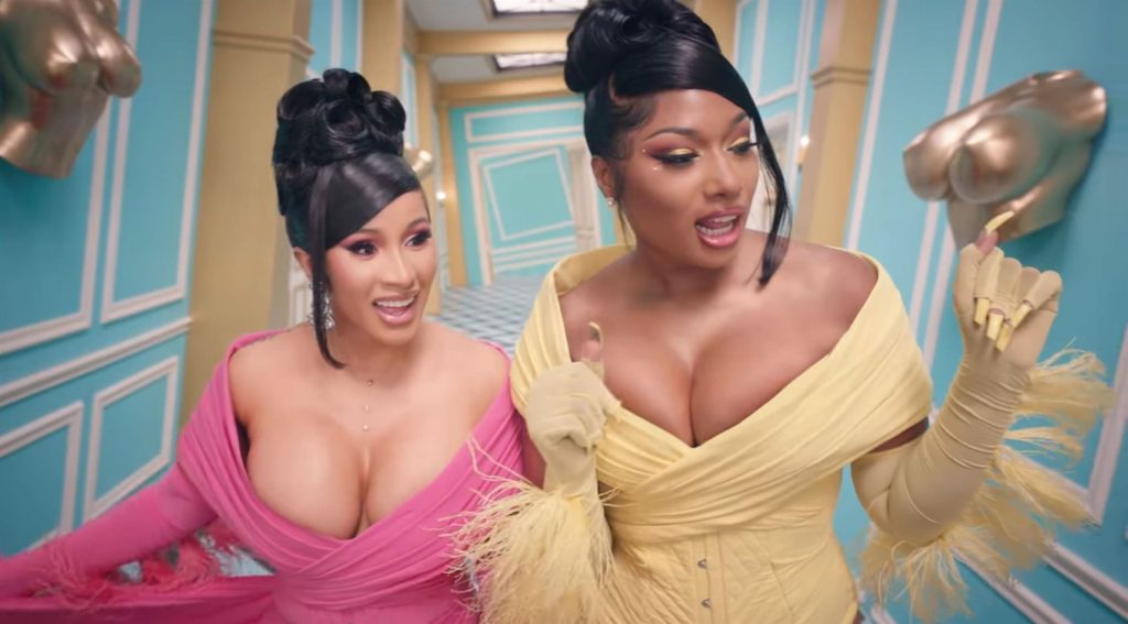 Cardi B &amp; Megan Thee Stallion Release Super Hot Stuff (72 Pics + Video)