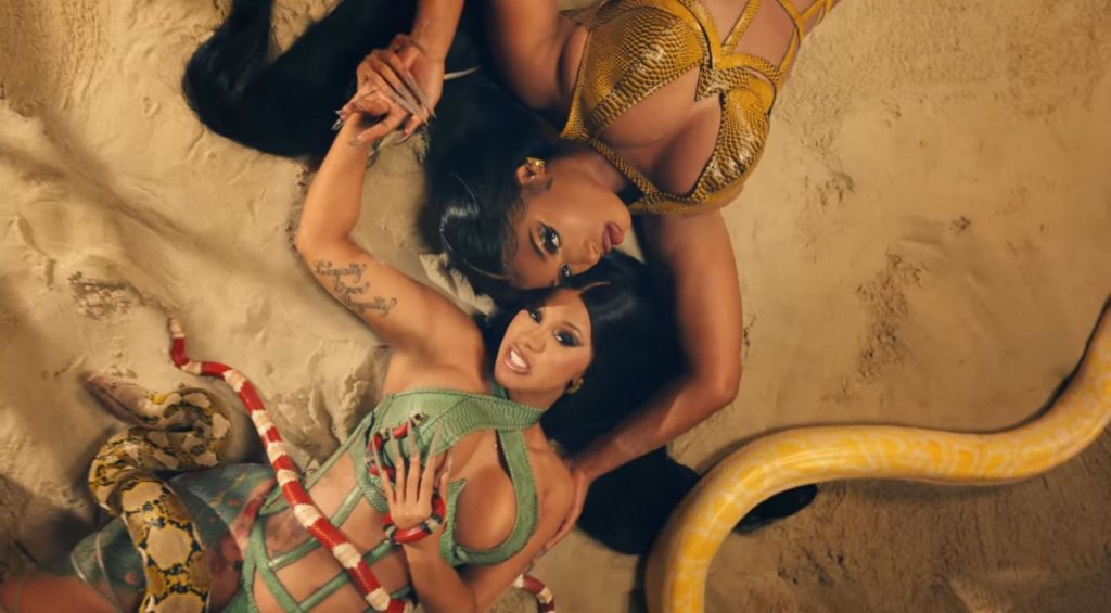 Cardi B &amp; Megan Thee Stallion Release Super Hot Stuff (72 Pics + Video)