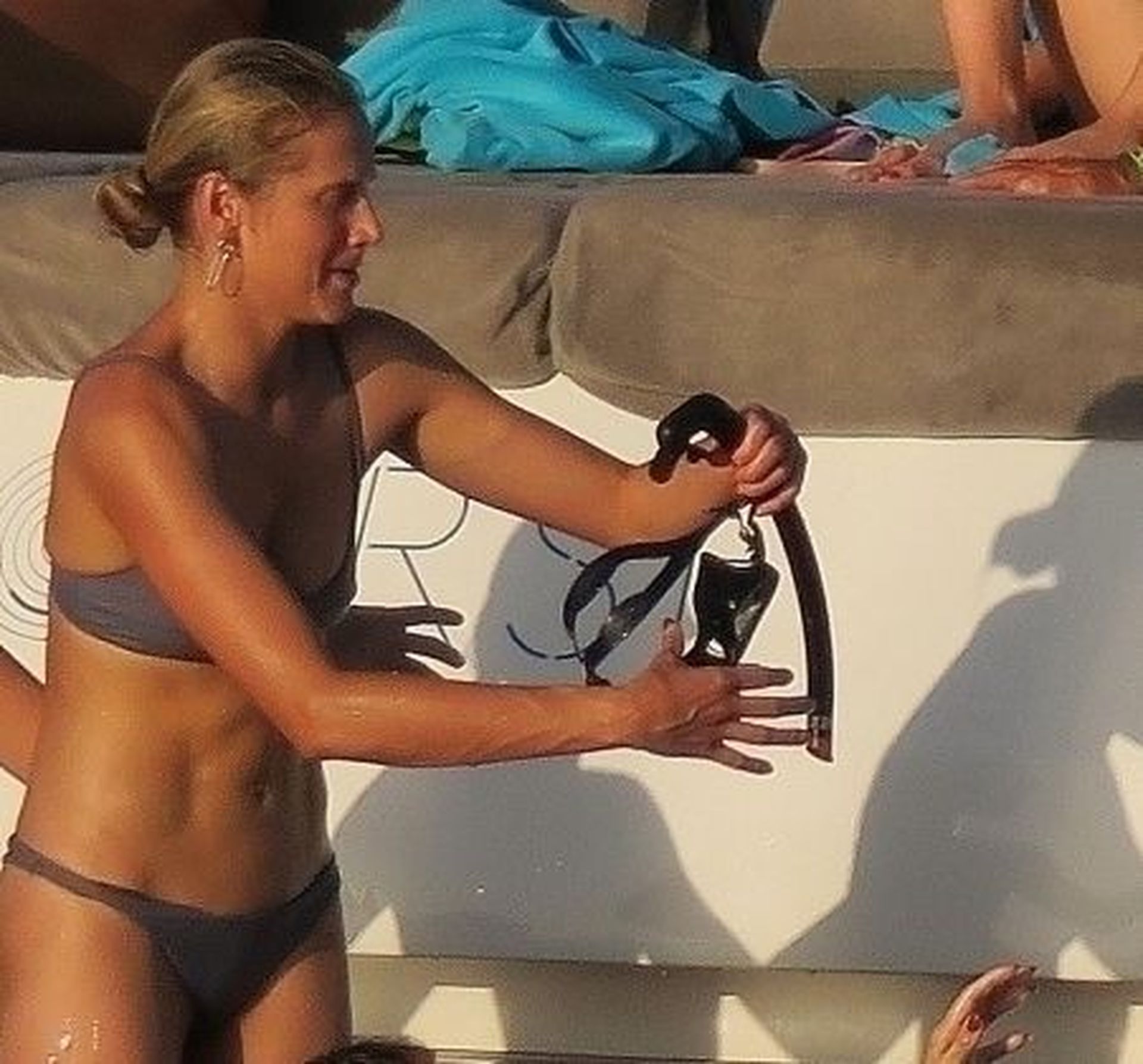 Ronaldo & Celina Locks Enjoy a Day at Sea Aboard a Yacht in Formentera ...