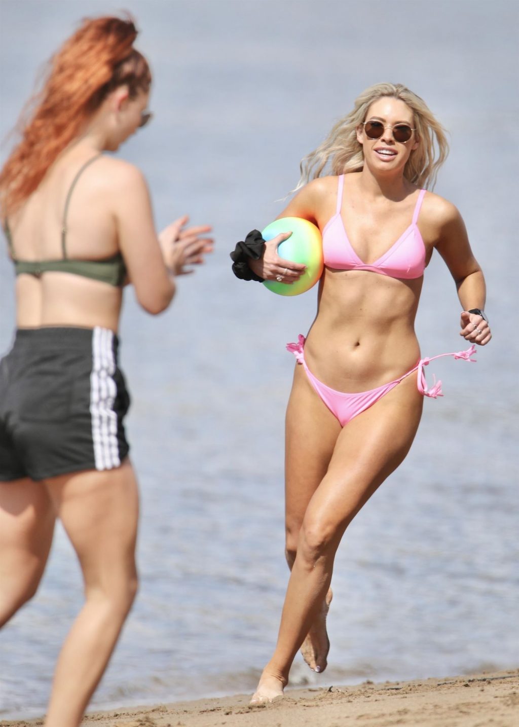 Charley Bond Flaunts Her Fit Body in a Pink Bikini (28 Photos)