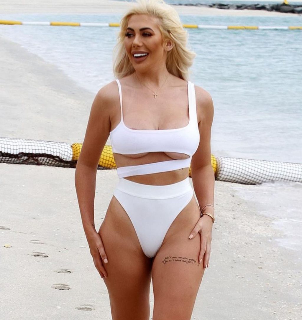 Chloe Ferry Shows Off All Her Voluptuous Curves in Ibiza (11 Photos)
