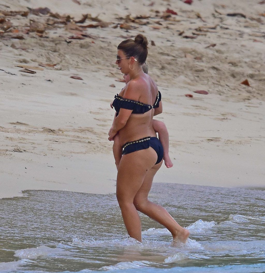 Coleen Rooney Dons Her Skimpy Black Bikini on Holiday in Barbados (166 Photos)