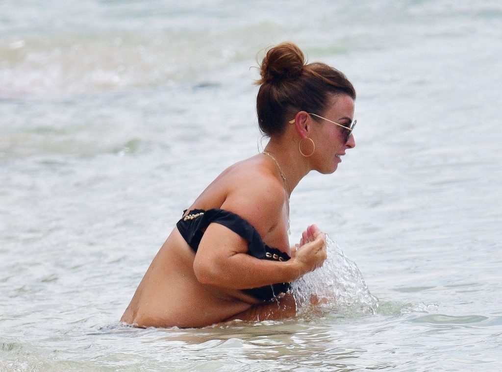 Coleen Rooney Dons Her Skimpy Black Bikini on Holiday in Barbados (166 Photos)