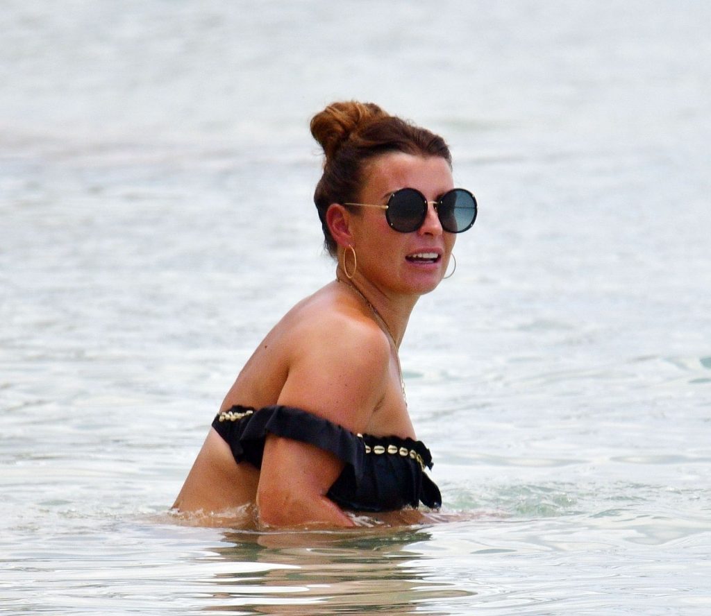 Coleen Rooney Dons Her Skimpy Black Bikini on Holiday in Barbados (166 Photos)