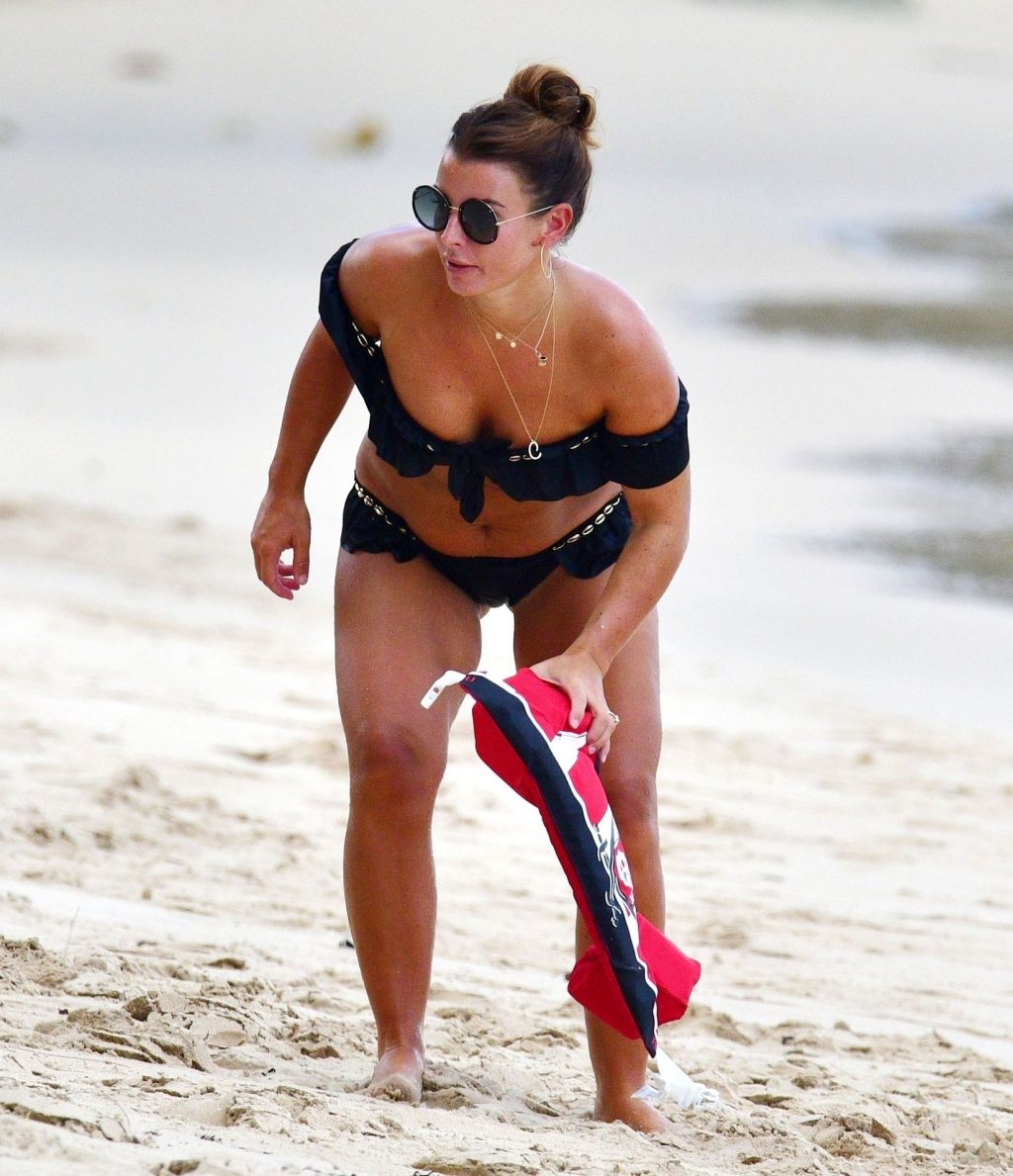 Coleen Rooney Dons Her Skimpy Black Bikini on Holiday in Barbados (166 Photos)