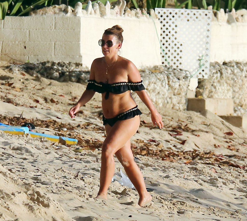 Coleen Rooney Dons Her Skimpy Black Bikini on Holiday in Barbados (166 Photos)