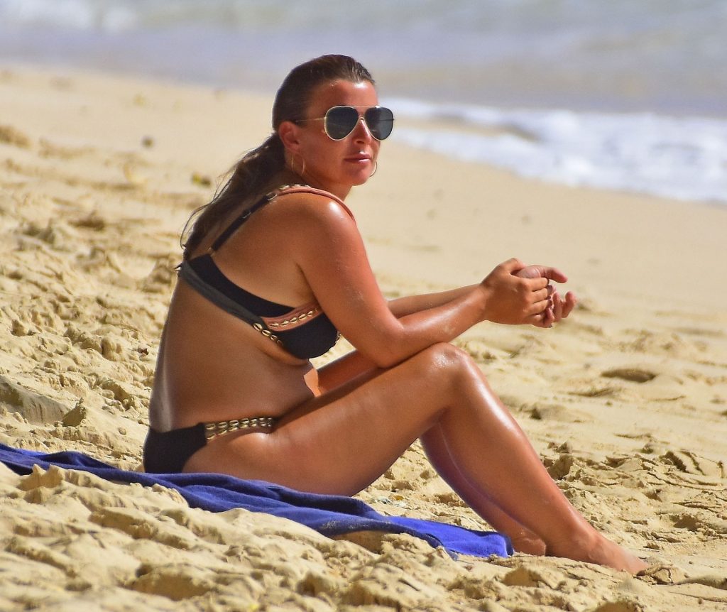 Coleen Rooney Shows Off Her Impressive Tan on the Beach in Barbados (63 Photos)