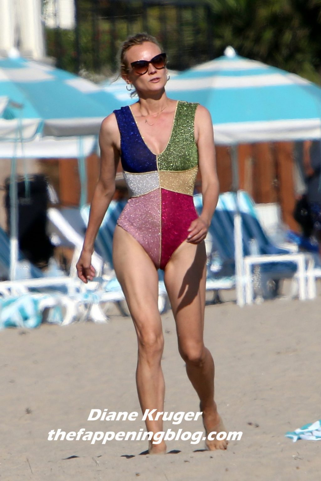 Diane Kruger Rocks a Bathing Suit in LA (12 Photos)