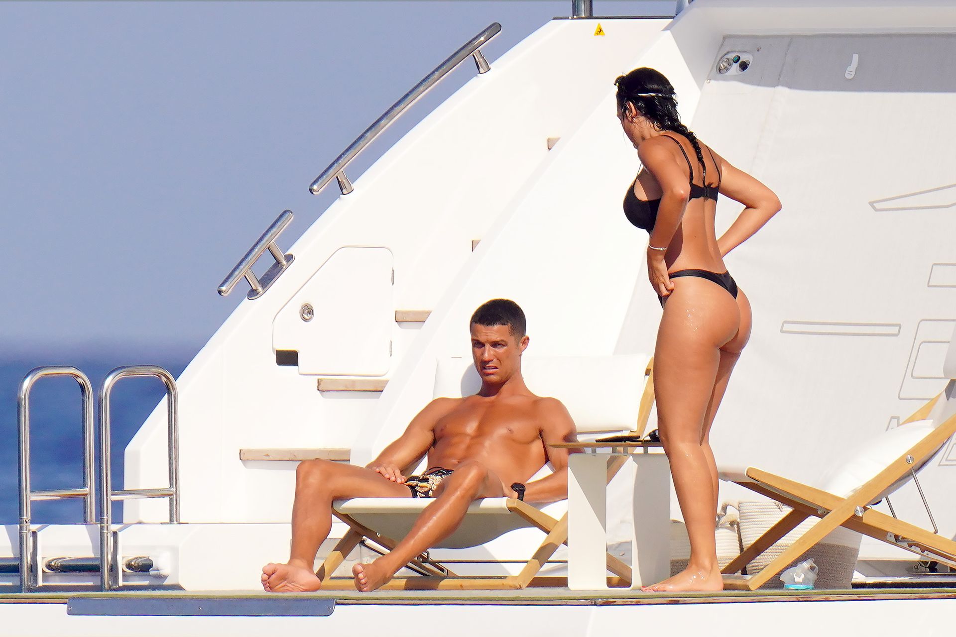 Georgina Rodriguez Shows Off Her Sexy Body on a Yacht (70 Photos) .