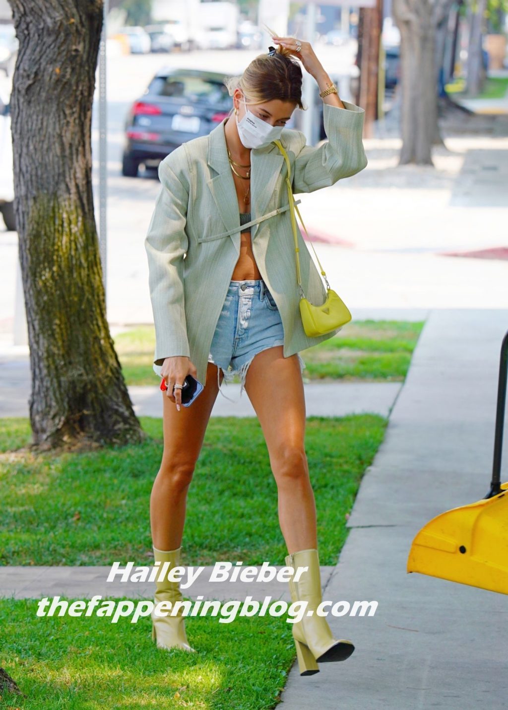 Sexy Hailey Bieber Is Seen Out and About in WeHo (74 Photos)