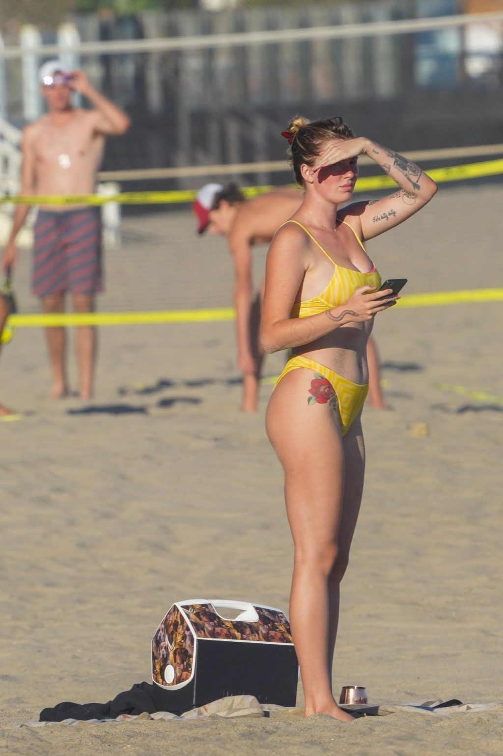 Ireland Baldwin Stands Out in a Bikini While at the Beach in Malibu (39 Photos)