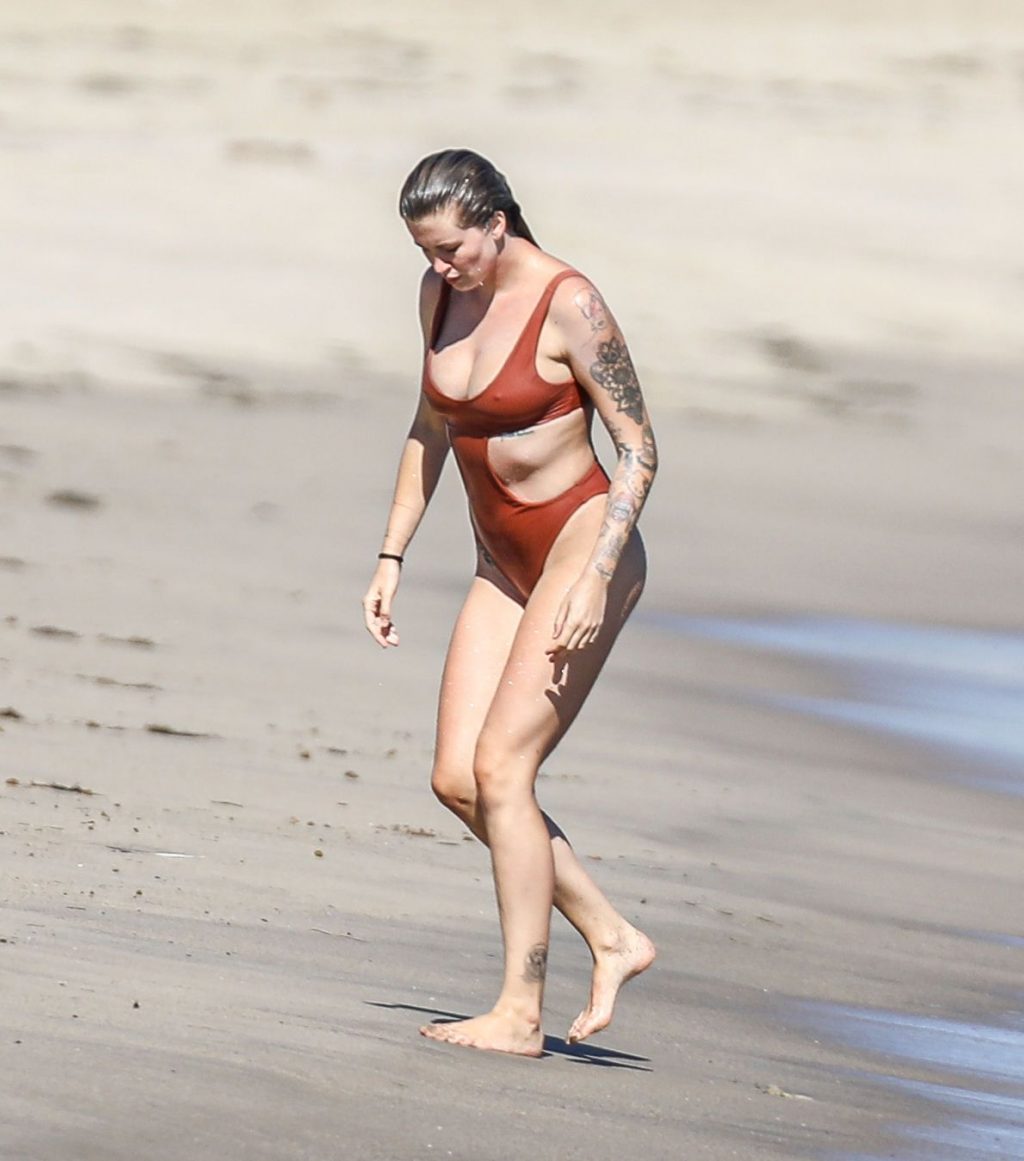 Ireland Baldwin Shows Off Her Pokies on the Beach (62 Photos)