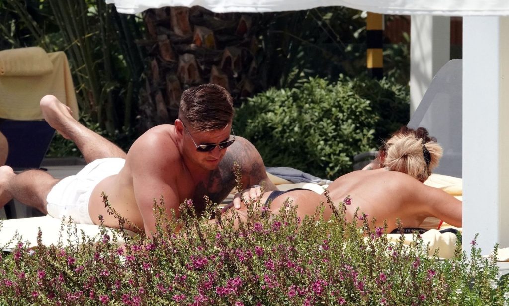 Katie Price Shows Off Her Bikini Body While Relaxing Poolside at a Hotel in Turkey (41 Photos)