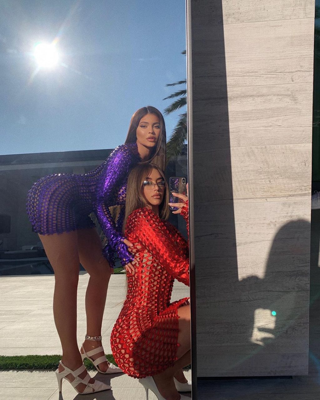 Kylie Jenner &amp; Anastasia Karanikolaou Sexy (3 Photos)