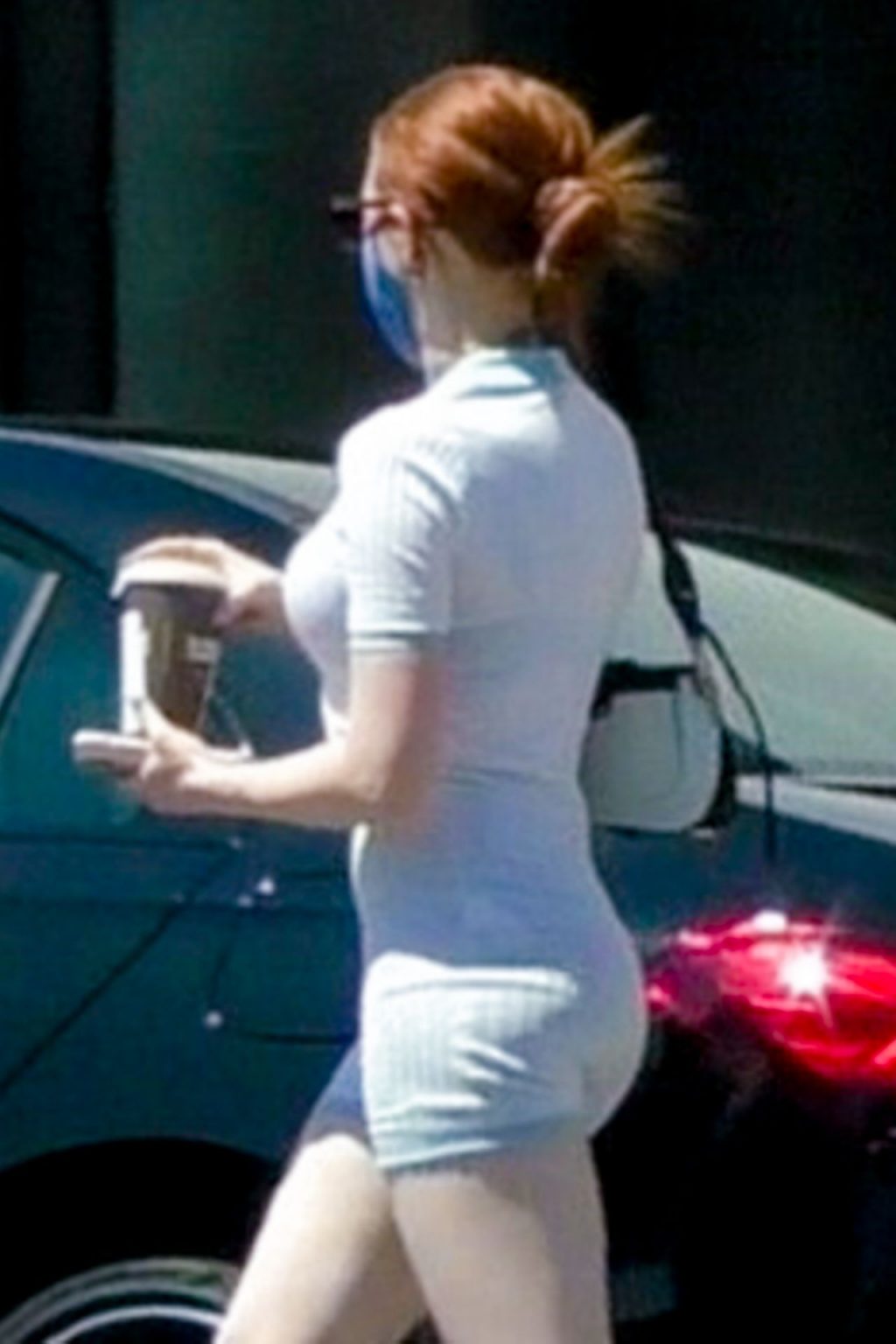 Madelaine Petsch Shows Off Her Sexy Butt as She Stops for a Coffee LA (33 Photos)