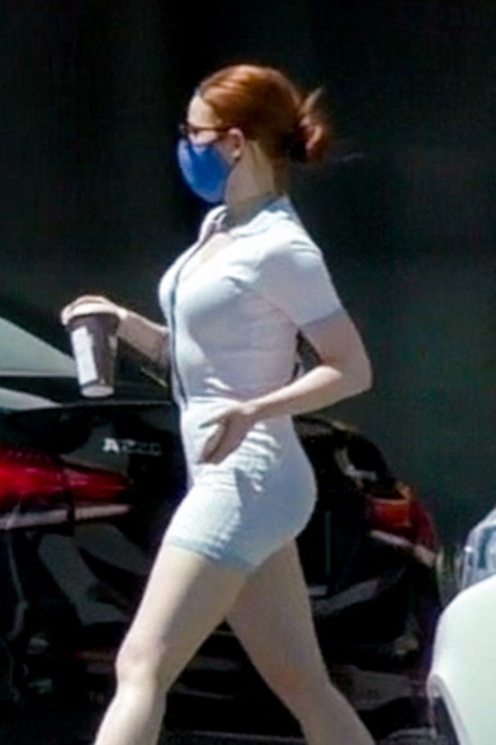 Madelaine Petsch Shows Off Her Sexy Butt as She Stops for a Coffee LA (33 Photos)