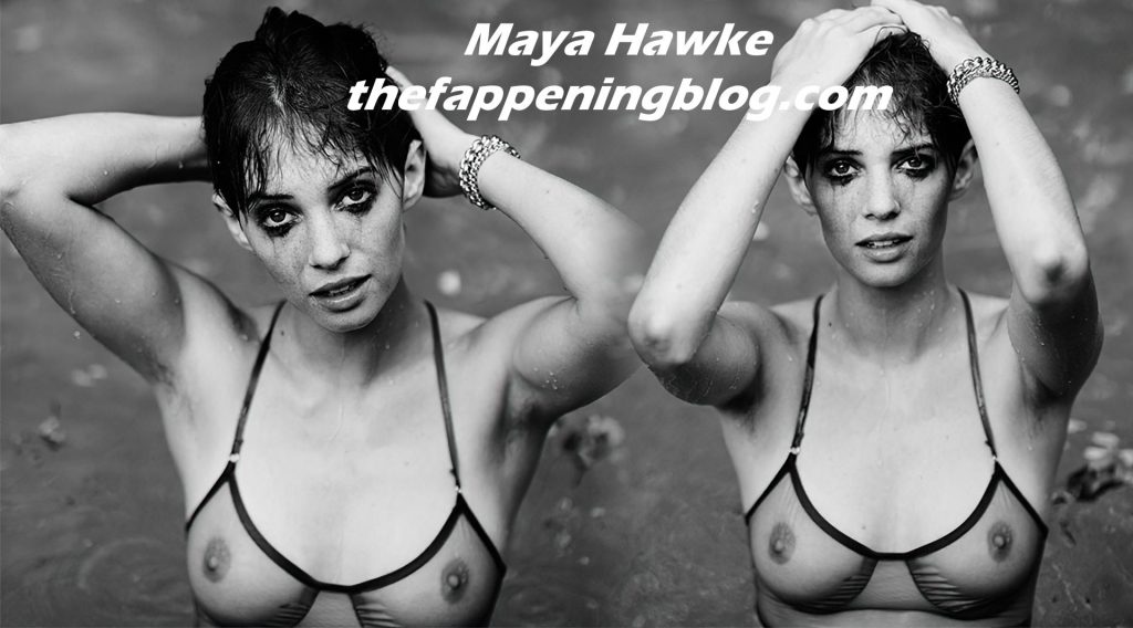 Maya Hawke Shows Off Her Nude Tits (10 Photos)