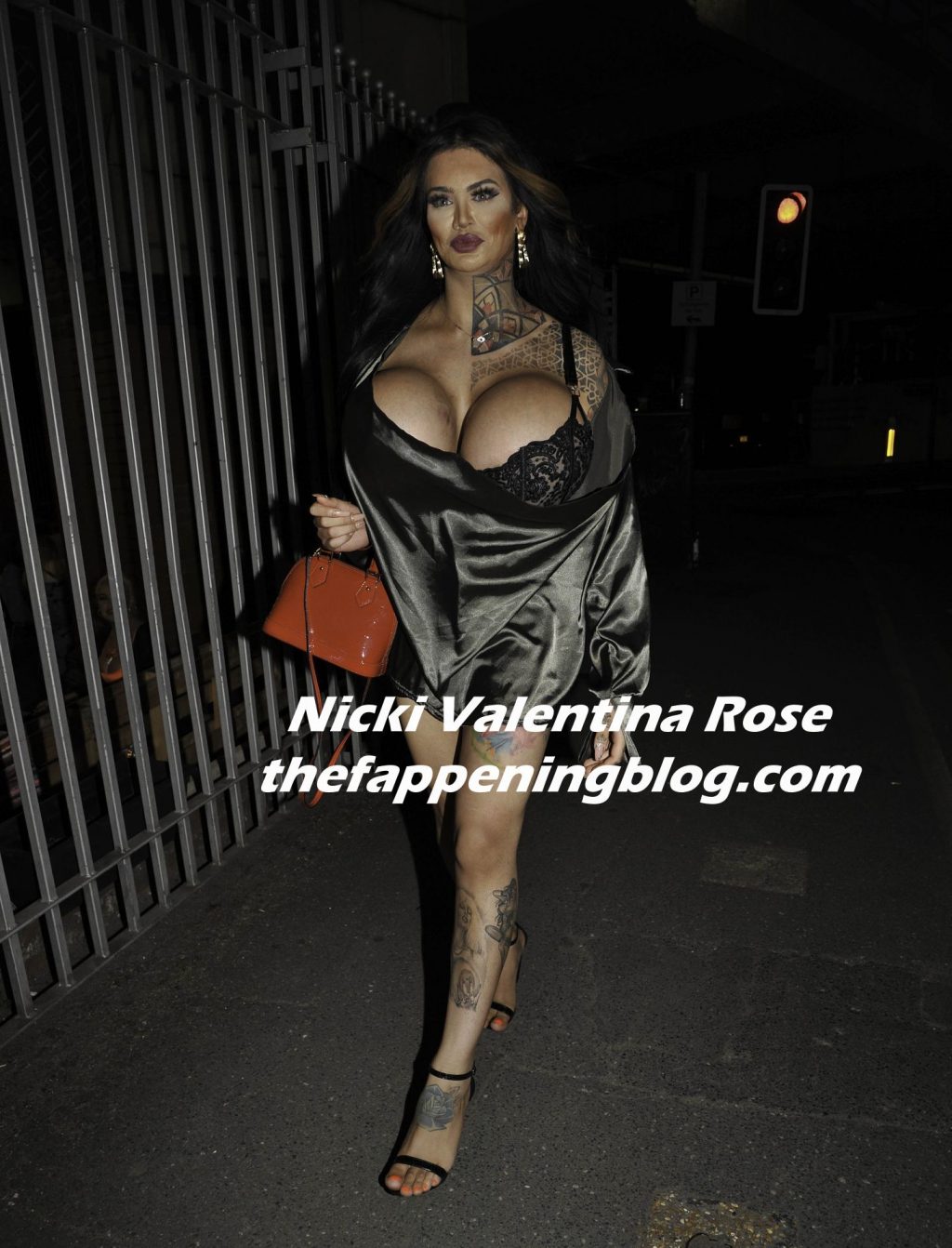 Nicki Valentina Rose Shows Off Her Huge Boobs in Manchester (24 Photos)
