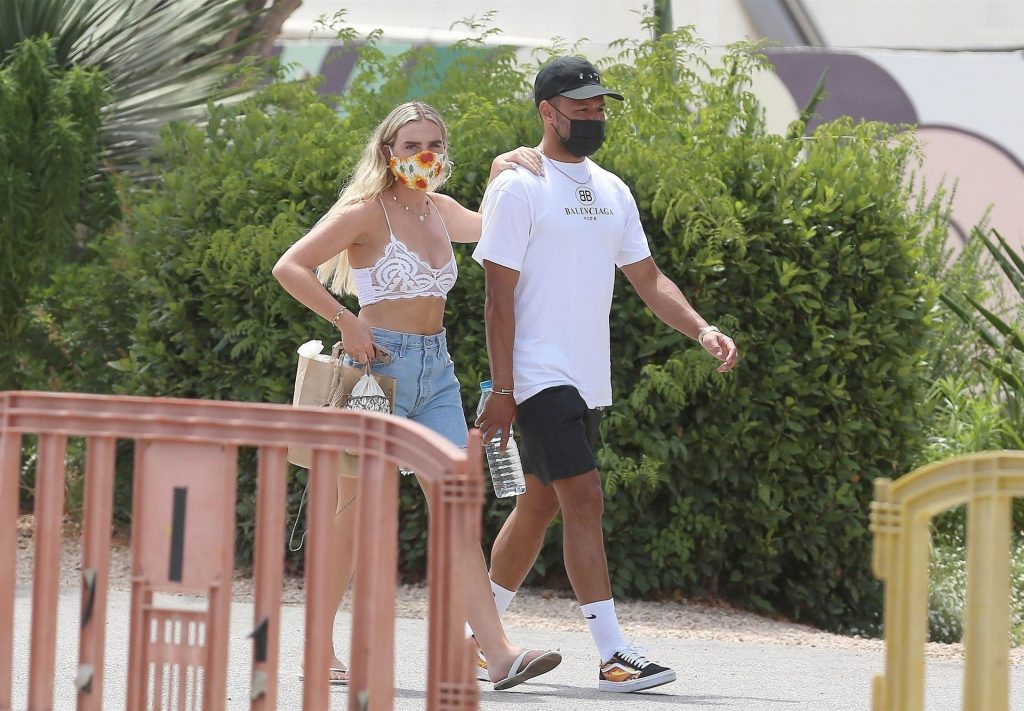 Alex Oxlade-Chamberlain &amp; Perrie Edwards Are Spotted at a Market in Ibiza (62 Photos)