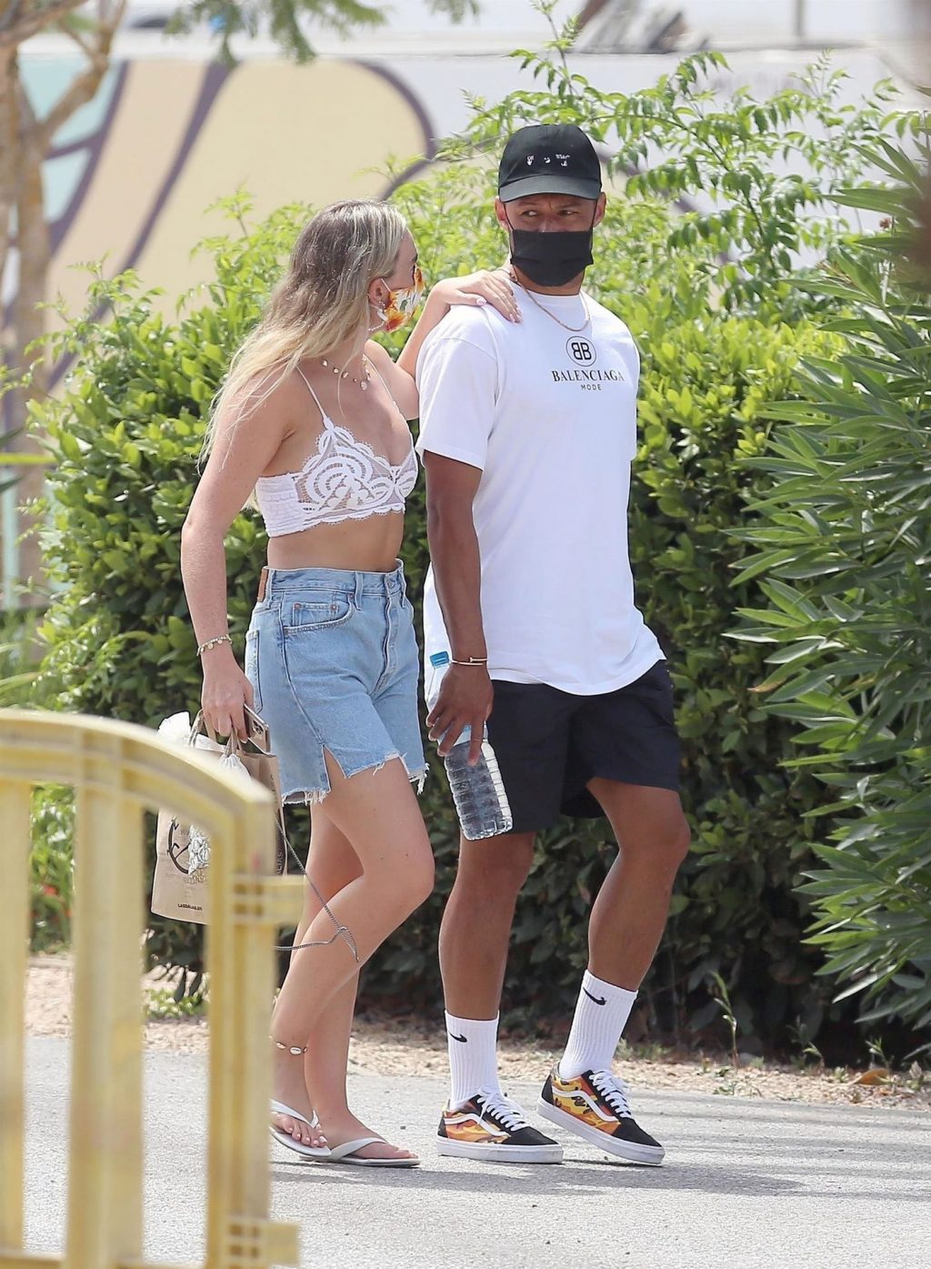 Alex Oxlade-Chamberlain &amp; Perrie Edwards Are Spotted at a Market in Ibiza (62 Photos)