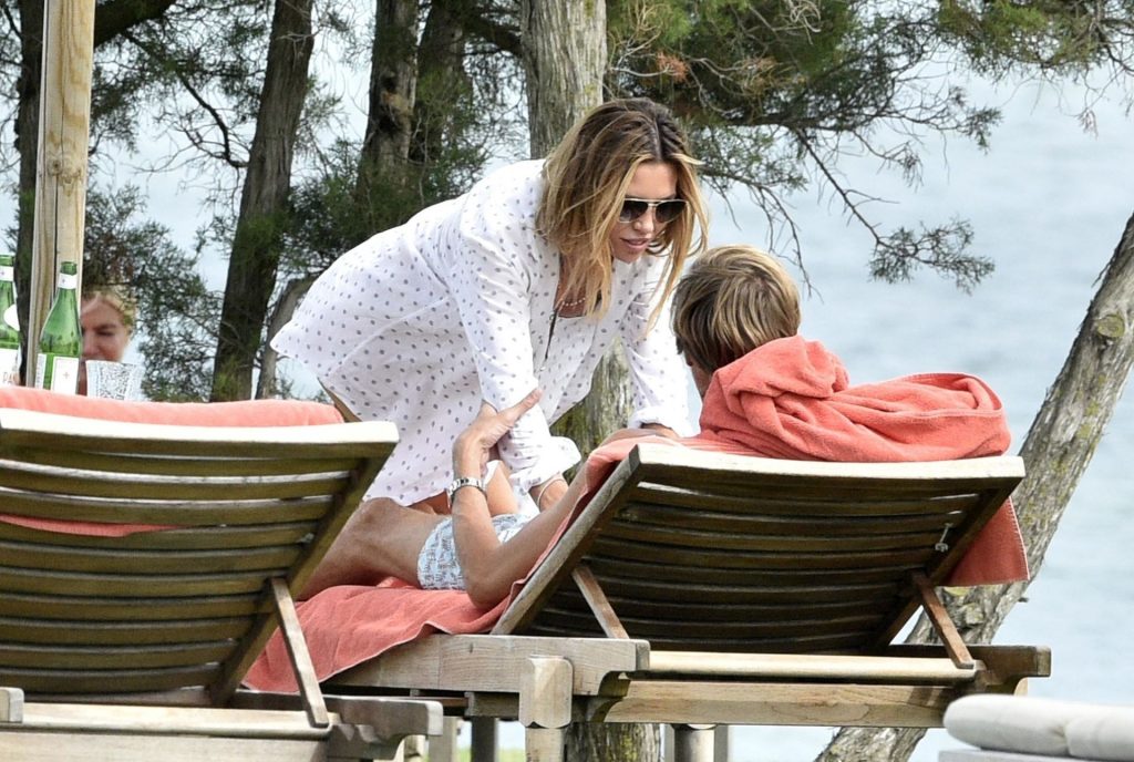 Peter Crouch &amp; Abbey Clancy Tan It Up on Their Sunshine Break in Porto Cervo (58 Photos)