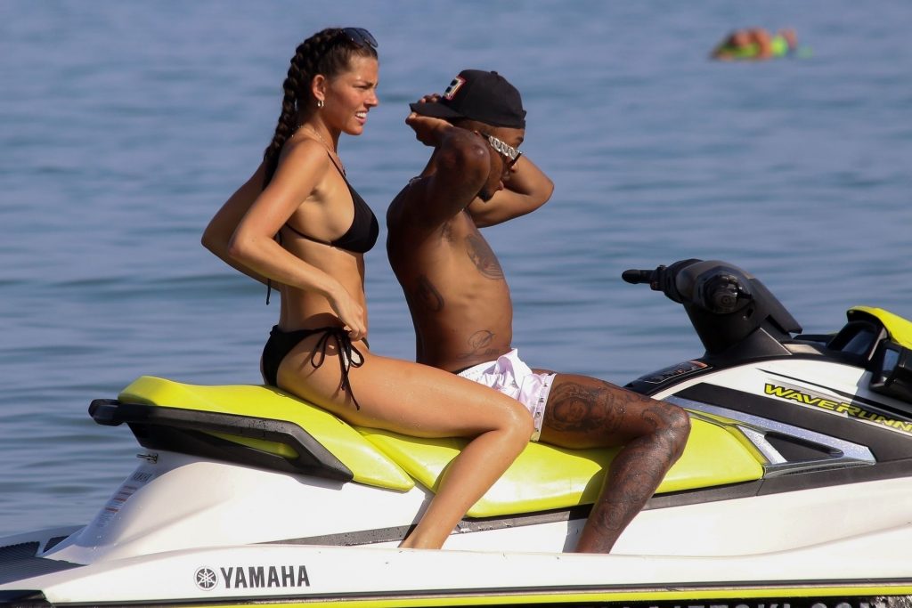 Rebecca Gormley &amp; Biggs Chris Are Pictured Packing on the PDA on the Beach in Spain (62 Photos)