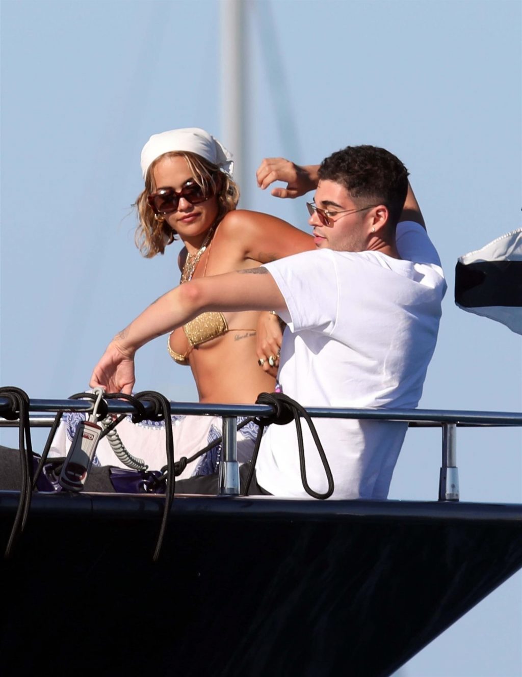 It’s Party Time Onboard Rita Ora’s Boat (80 Photos)