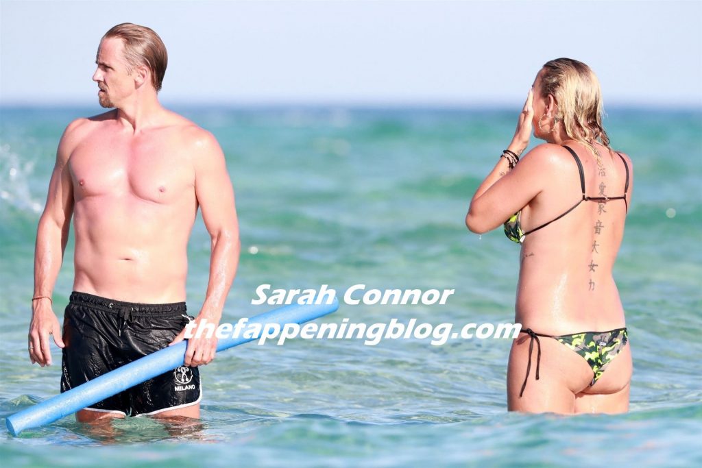 Sarah Connor &amp; Florian Fischer Enjoy Their Vacation in Mallorca (41 Photos)