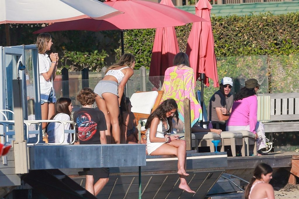 Sistine, Scarlet, Sophia Stallone Have a Party at a Beach House in Malibu (158 Photos)