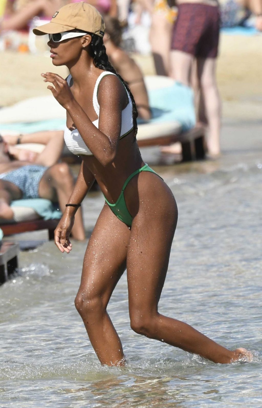 Sexy Tina Kunakey Hits the Beach in Mykonos Island (38 Photos)