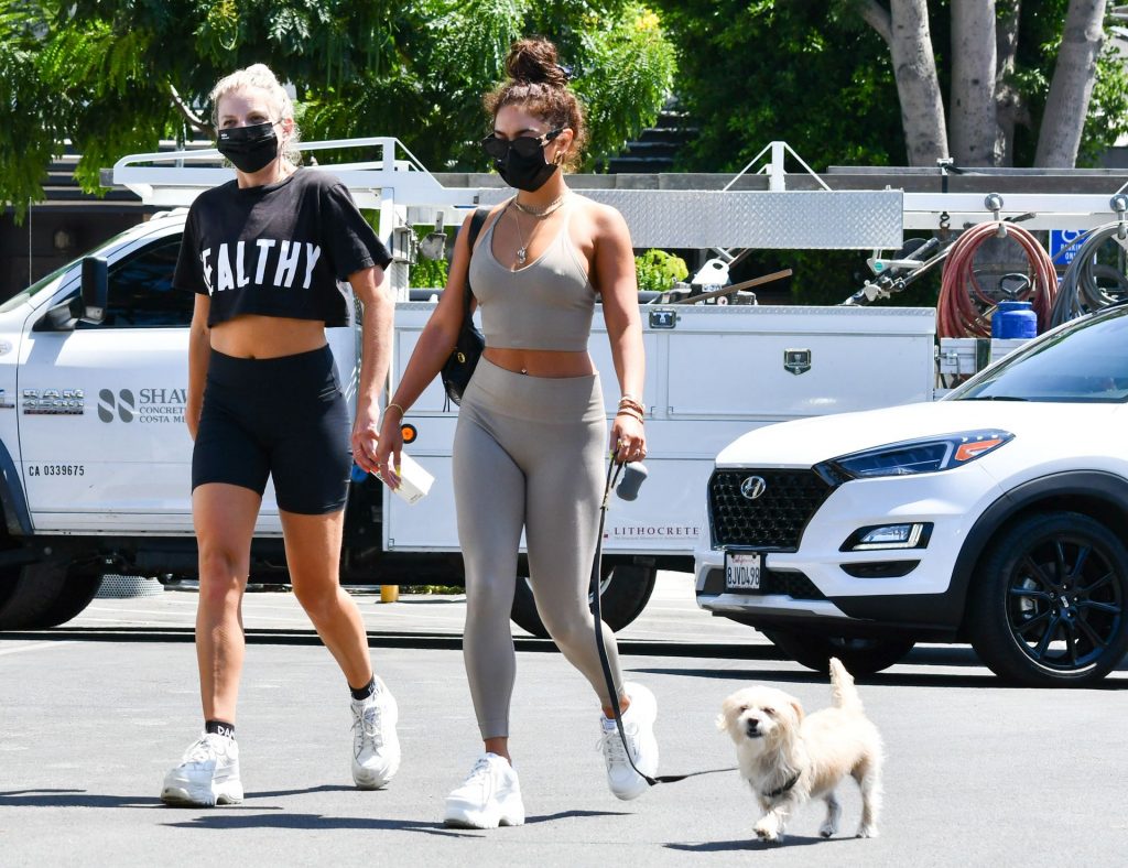 Sexy Vanessa Hudgens Walks Her Dog in LA (45 Photos)
