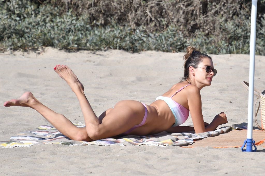 Alessandra Ambrosio Shows Off Her Abs on the Beach in Malibu (118 Photos)