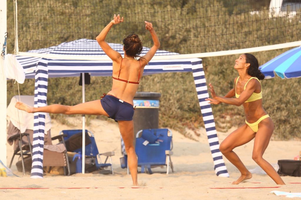 Another Day, Another Beach Volleyball Day For Alessandra Ambrosio (47 Sexy Photos)