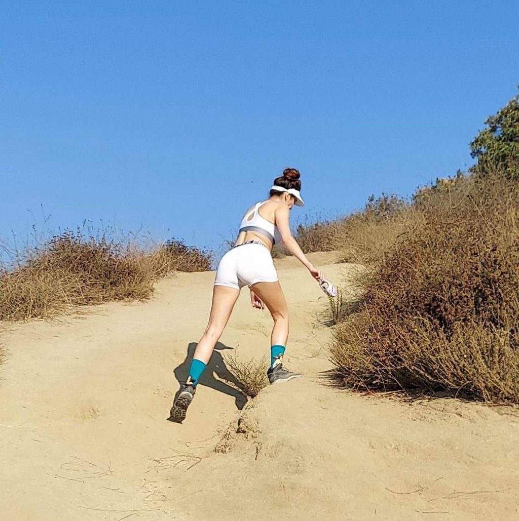 Blanca Blanco Goes Hiking in the Hollywood Hills (33 Photos)