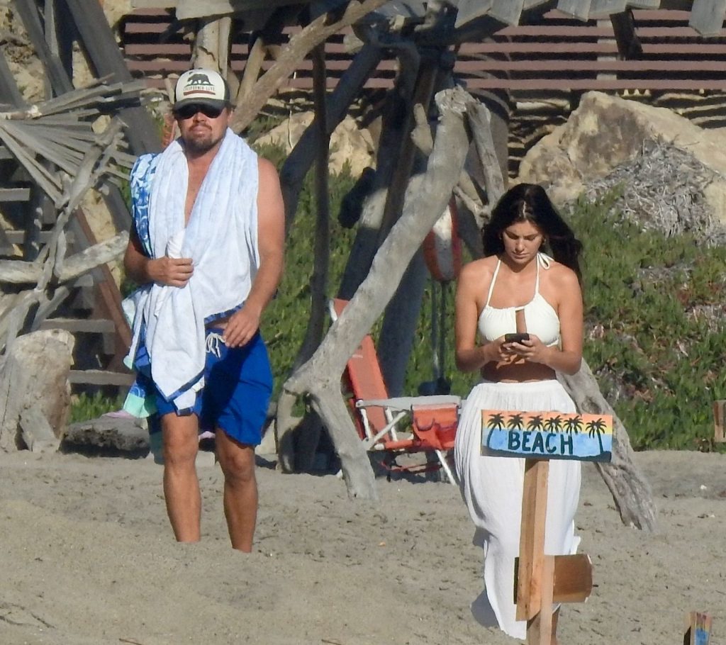 Leonardo DiCaprio &amp; Camila Morrone Spend Their Labor Day on the Beach in Malibu (16 Photos)