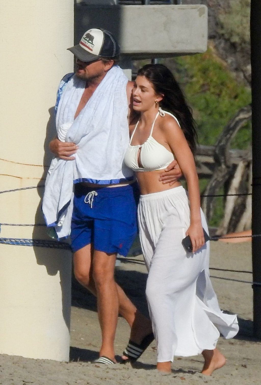 Leonardo DiCaprio &amp; Camila Morrone Spend Their Labor Day on the Beach in Malibu (16 Photos)