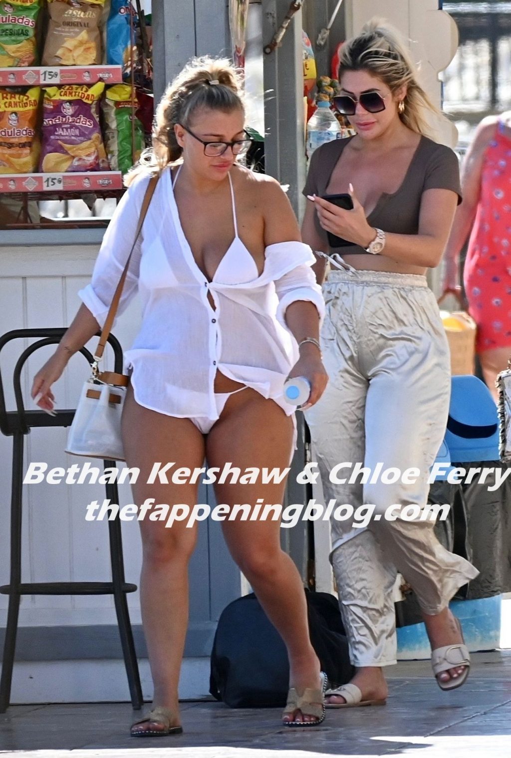 Chloe Ferry &amp; Bethan Kershaw are Spotted on Holiday in Marbella (55 Photos)