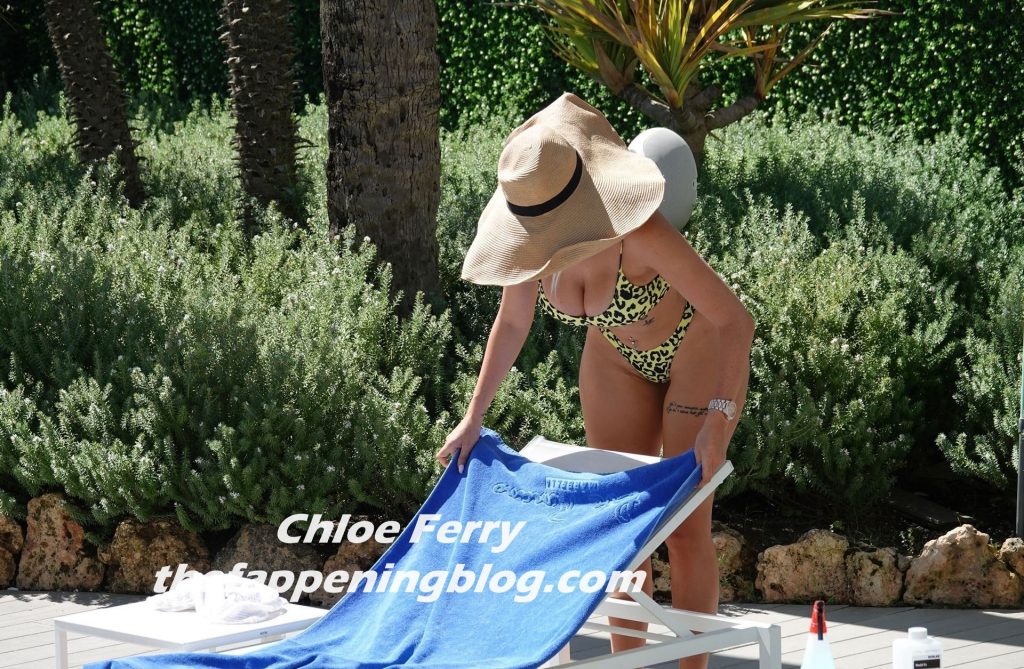 Chloe Ferry Dons Her Sexy Bikini and Pert Derriere Out in Marbella (31 Photos)