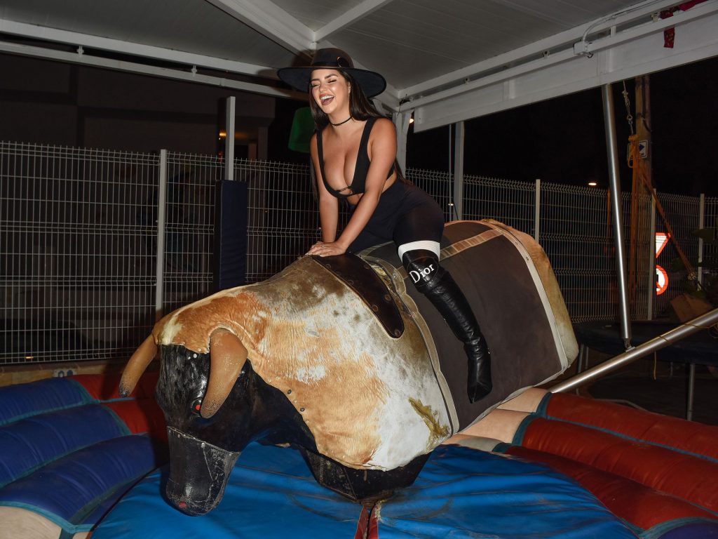 Demi Rose Enjoys a Night Out in Ibiza (21 Photos)