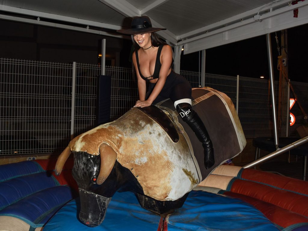 Demi Rose Enjoys a Night Out in Ibiza (21 Photos)
