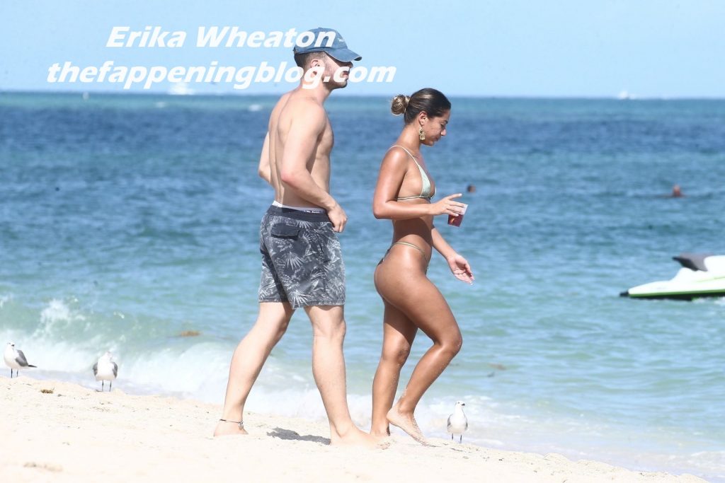 Erika Wheaton Shows Her Sexy Bikini Body on the Beach (21 Photos)