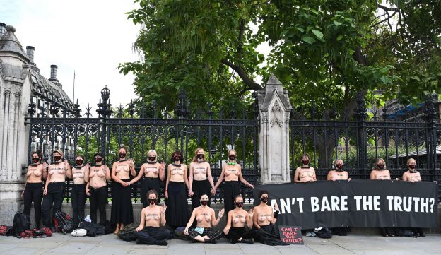 Extinction Rebellion Parliament Protest Nude Photos Thefappening