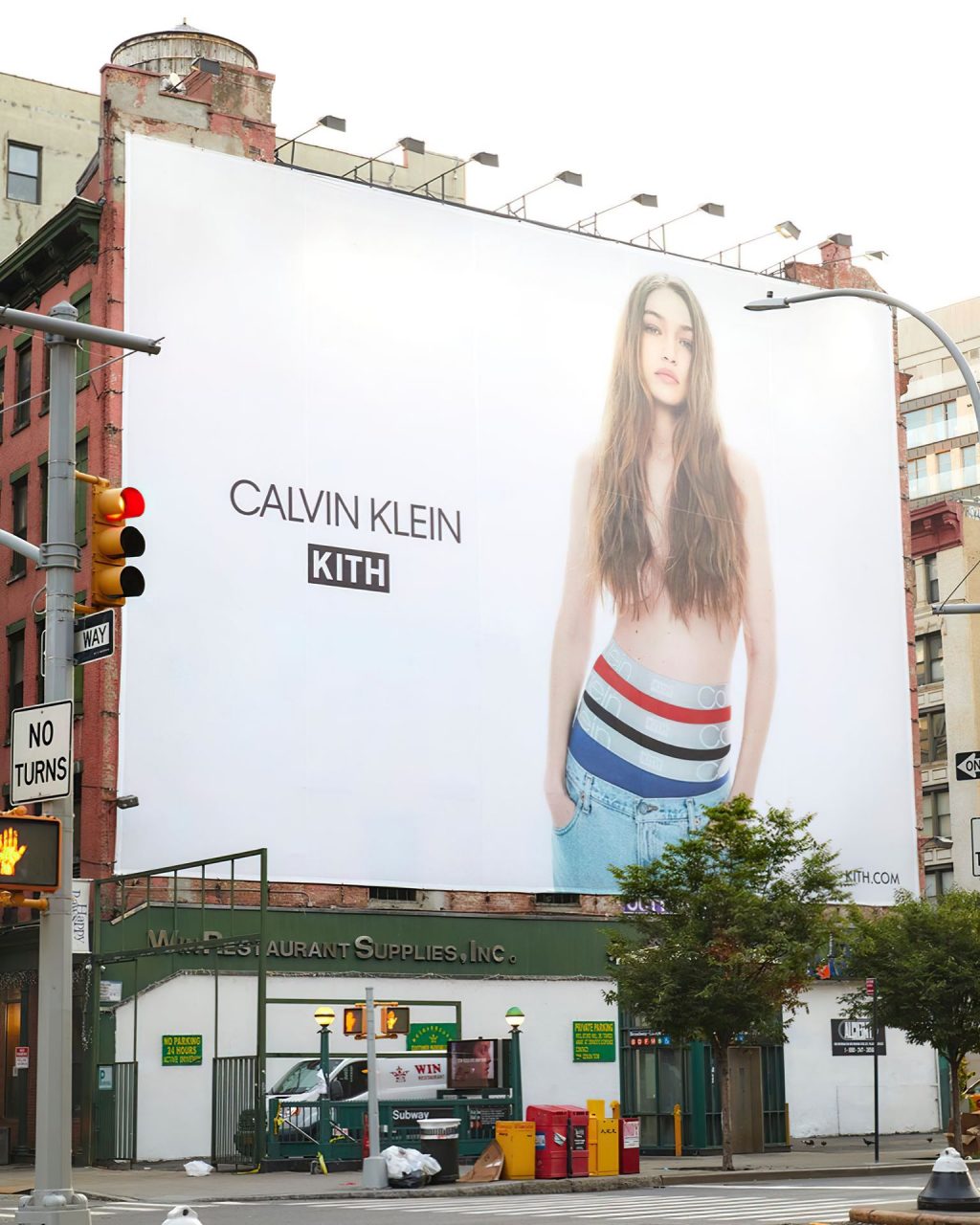 Gigi Hadid Poses Topless For Calvin Klein (3 New Photos)